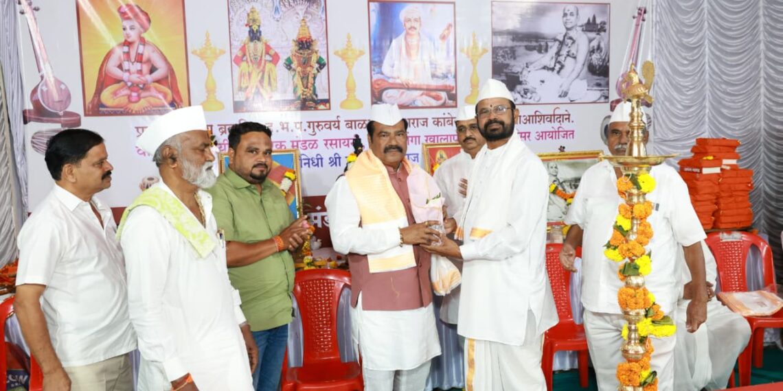 महाराष्ट्र ही संतांची भूमी, वारकरी हे संस्कृती रक्षक : महेंद्रशेठ घरत