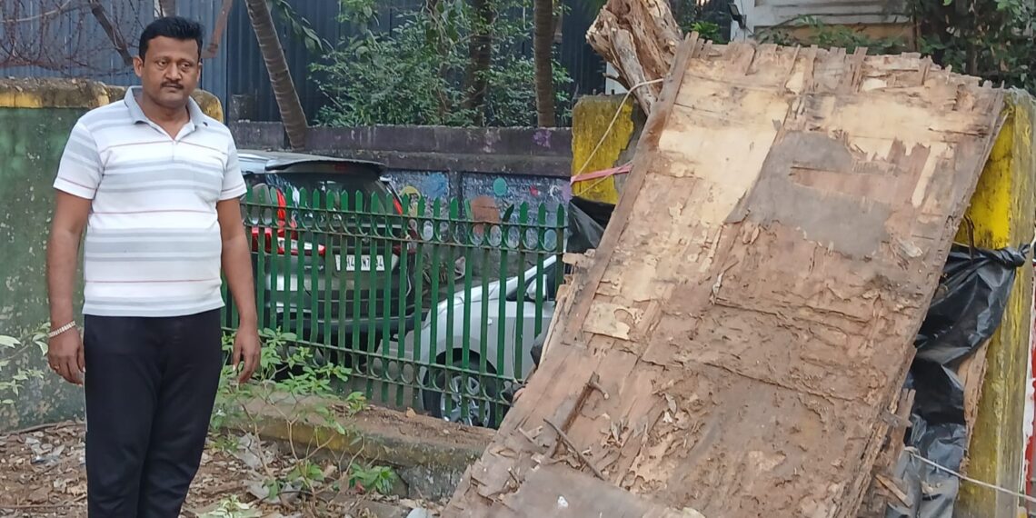 तानाजी मालुसरे क्रिडांगणाचा बकालपणा घालविण्याची राष्ट्रवादीची (शपग) मागणी