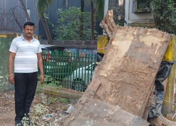 तानाजी मालुसरे क्रिडांगणाचा बकालपणा घालविण्याची राष्ट्रवादीची (शपग) मागणी