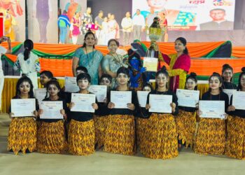 नवी मुंबई सांस्कृतिक कला क्रीडा महोत्सवात ‘रंगला शालेय विद्यार्थ्यां’च्या कलेचा आविष्कार – आ. मंदा म्हात्रे