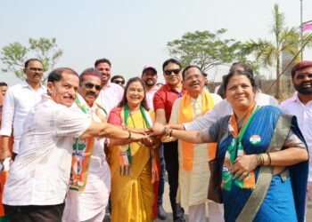 अंतुले साहेब आणि दि. बा. पाटील साहेबांना विजय समर्पित : महेंद्रशेठ घरत