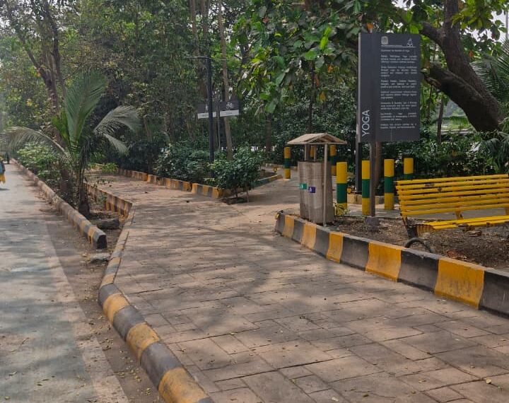 पामबीच मार्गालगतच्या जॉगिंग ट्रकलगत ओपन जीम व शौचालयाची उभारणी करण्याची युवा सेनेची मागणी