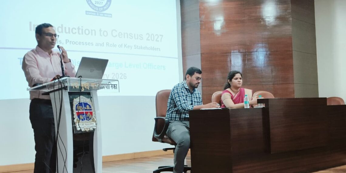 तीन दिवसीय जनगणना प्रशिक्षण वर्गाची यशस्वी सांगता