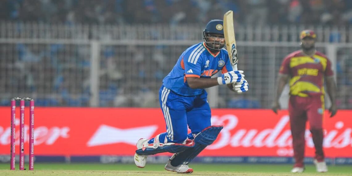 टी २० विश्वचषक पावलावर ! संजू सॅमसनच्या वादळी खेळीने वेस्ट इंडिज पराभूत