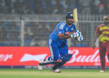 टी २० विश्वचषक पावलावर ! संजू सॅमसनच्या वादळी खेळीने वेस्ट इंडिज पराभूत