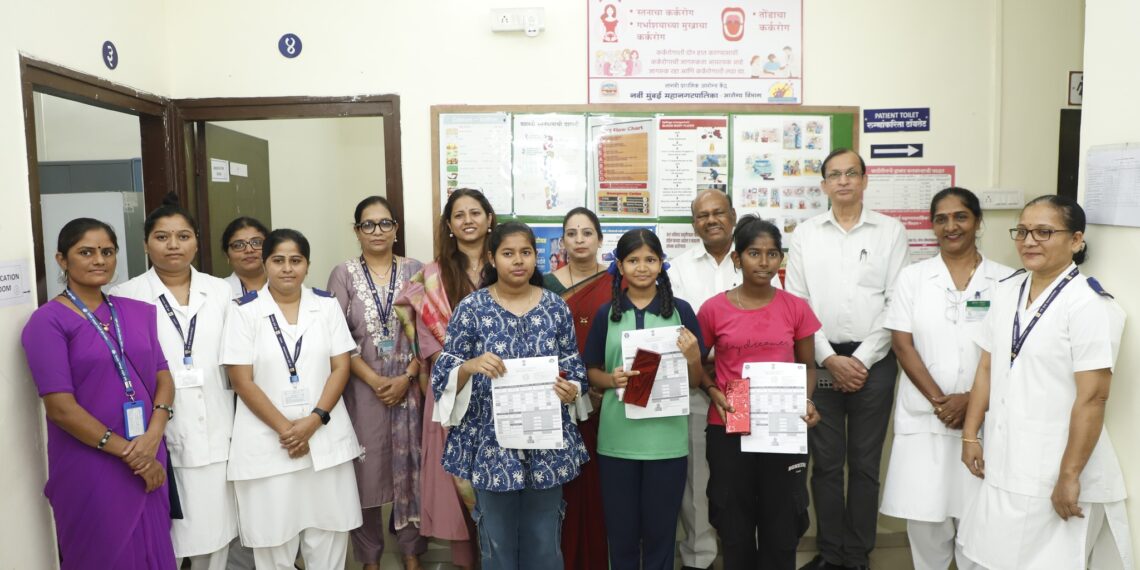 महापौर सुजाताताई पाटील यांच्या उपस्थितीत एचपीव्ही लसीकरण मोहीमेचा आरंभ