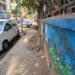 नेरूळ सेक्टर सहामधील पदपथावर असलेले मातीचे ढिगारे आता तरी हटवा: संदीप खांडगेपाटील