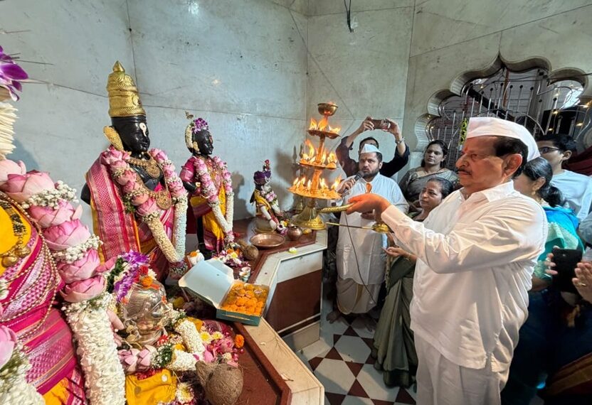 मोदींच्या ऐतिहासिक कार्यकाळाला भक्तीचा सलाम; बोनकोडेत महाआरती