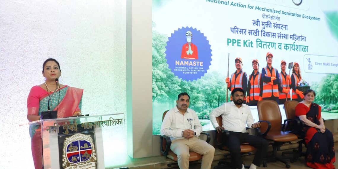 शहर सुंदर ठेवणाऱ्या सुंदर हातांचा गौरव करणे आनंददायी : महापौर सुजाताताई पाटील