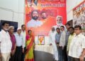 धर्मवीर आनंद दिघे यांना नेरूळमध्ये आदरांजली