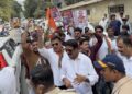 मुंबई युवक काँग्रेसकडून मुख्य निवडणूक आयुक्त ज्ञानेशकुमार विरोधात आंदोलन