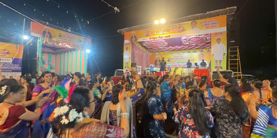 सानपाडामध्ये साईभक्तच्या नवरात्रोत्सवाची धूम